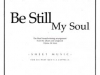 Be Still, My Soul