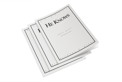 Michael Hicks He Knows Sheet Music
